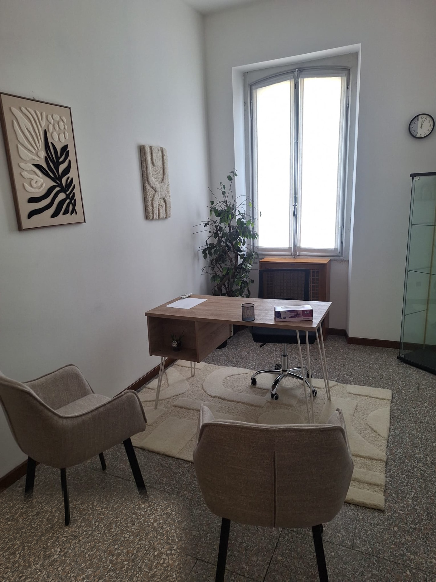 Studio professionale dopo la pulizia